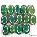 Emerald Lot, Loose Gemstone, Color Enhanced, Green — 14 Pieces, 26600 Ct (5.320 Kg), Brazil