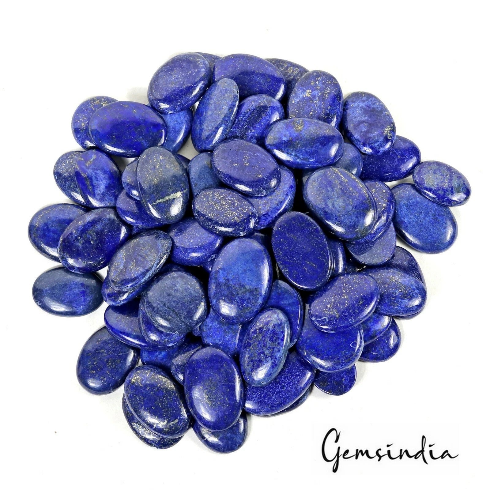 Lapiz Lazuli Loose Gemstone, Blue — 5000 Ct
