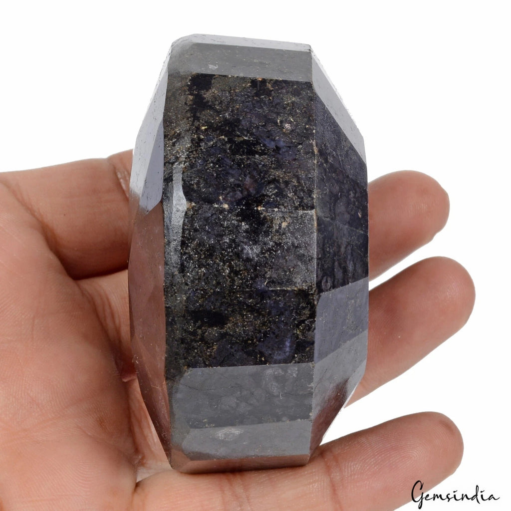 Blue Sapphire Loose Gemstone, Color Enhanced — 73 x 70 x 38 mm, 2080 Ct, Africa