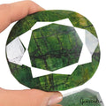 1920 Ct Natural Green Brazilian Emerald Oval Cut Faceted Earth Mined Loose Gems