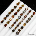 Tourmaline Lot, Loose Gemstone, Pear, Oval & Round Cut, Untreated — 40 Pieces, 4mm to 8mm, 21.80 Ct, Mozambique