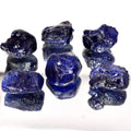340 Cts Natural Ceylon Sapphire Rough Vibrant Blue Stunning Loose Gems Lot~6 Pcs