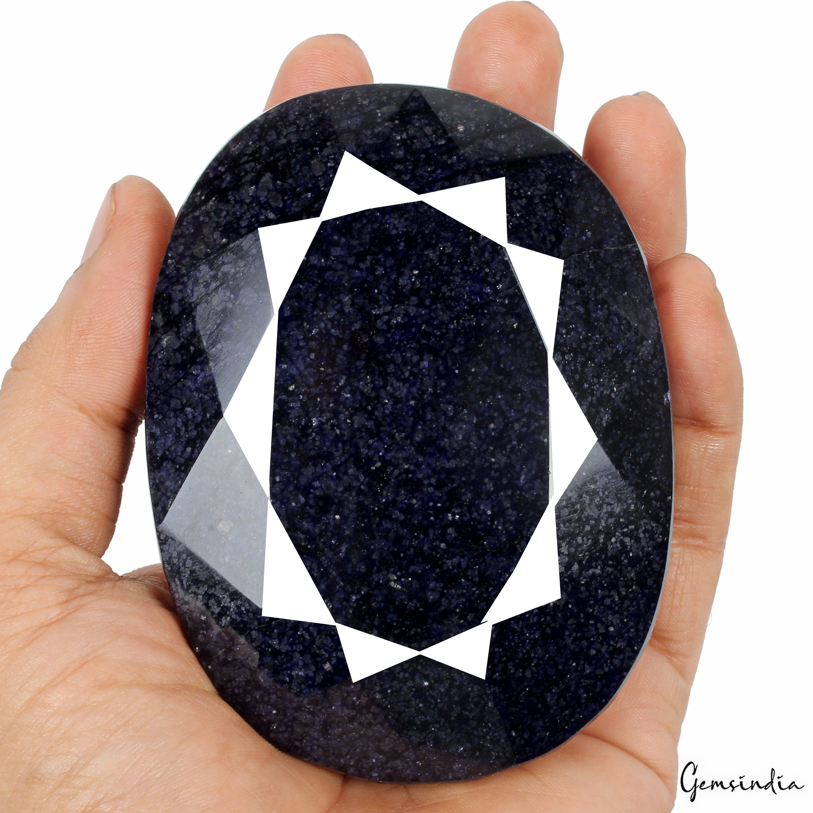 2850 Ct Natural Blue Sapphire Oval Faceted Museum Size Earth Mined Huge Gemstone