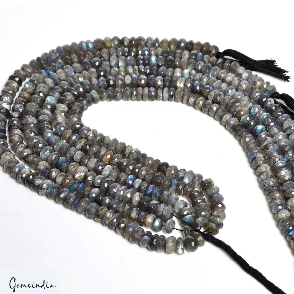 Natural Multi Shine Labradorite Gemstone Round Cut Drilled Beads~ 5 Strands Lot