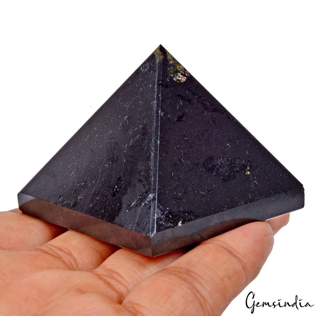 Obsidian Carving, Black — 1.5 x 1.75 Inch, 132 g (660 Ct)