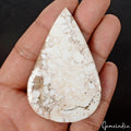 Natural White Designer Turquoise Oval Cabochon Loose Gems For Jewelry 164.50 Cts