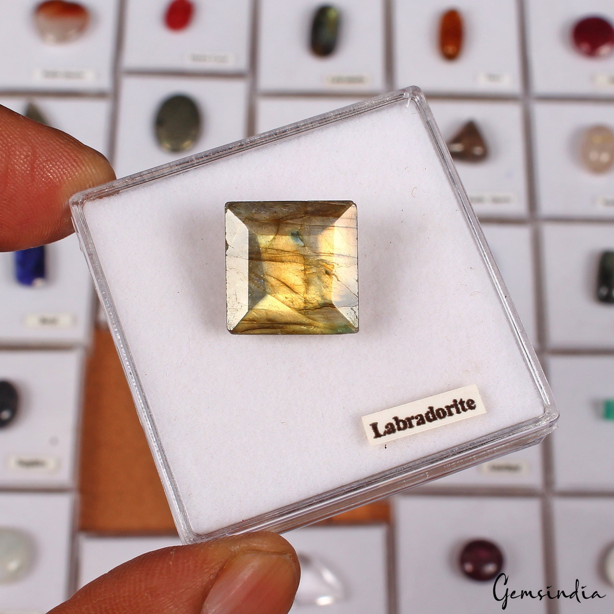 49 Pcs Estate Genuine Semi Precious Loose Mix Cut Multi Gems 49 Box Collection