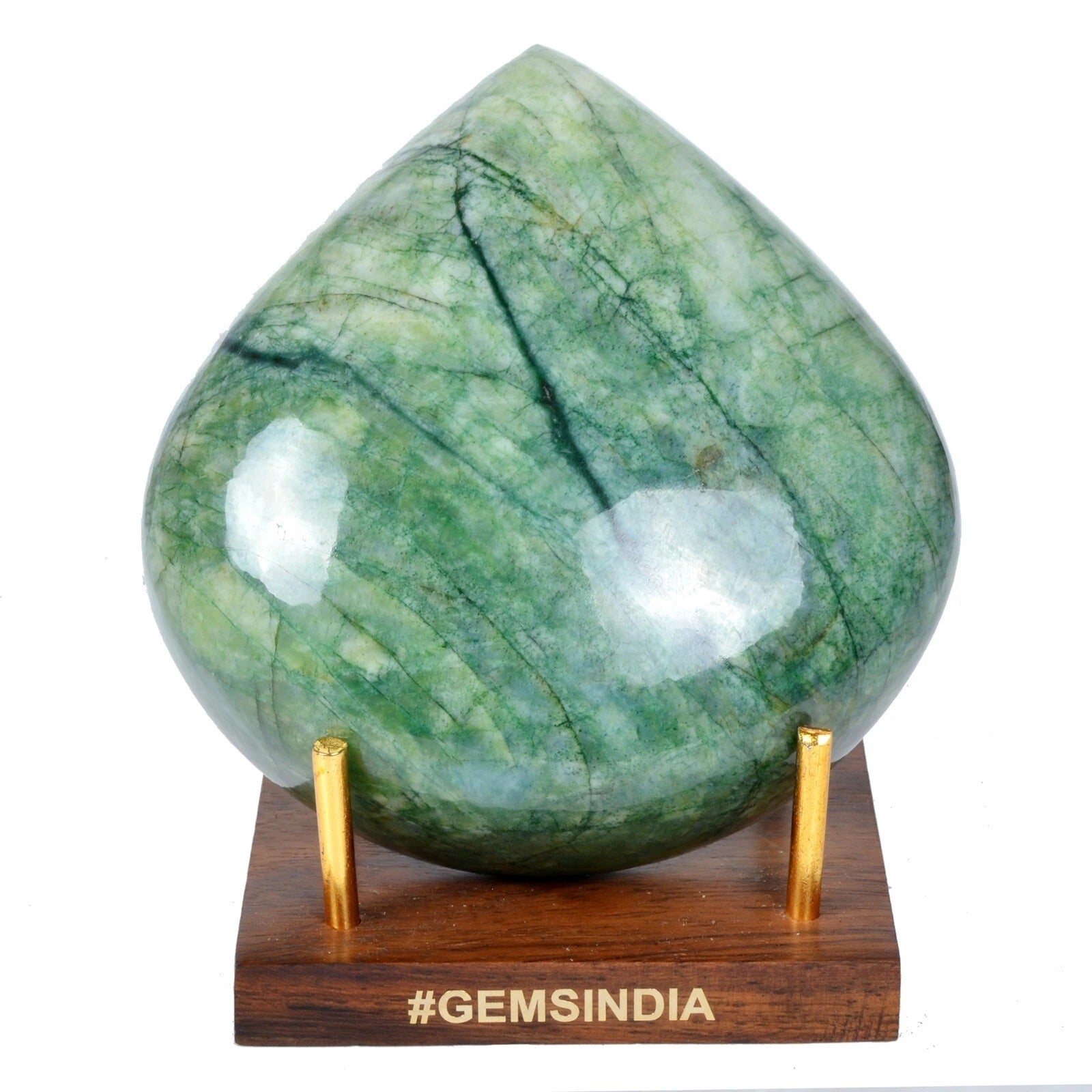 2950 Cts Natural Green Brazilian Emerald Pear Earth mined Loose Museum Size Gem