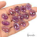250.00 Cts Natural Untreated Purple Amethyst Oval Cab Loose Gems Lot For Jewelry