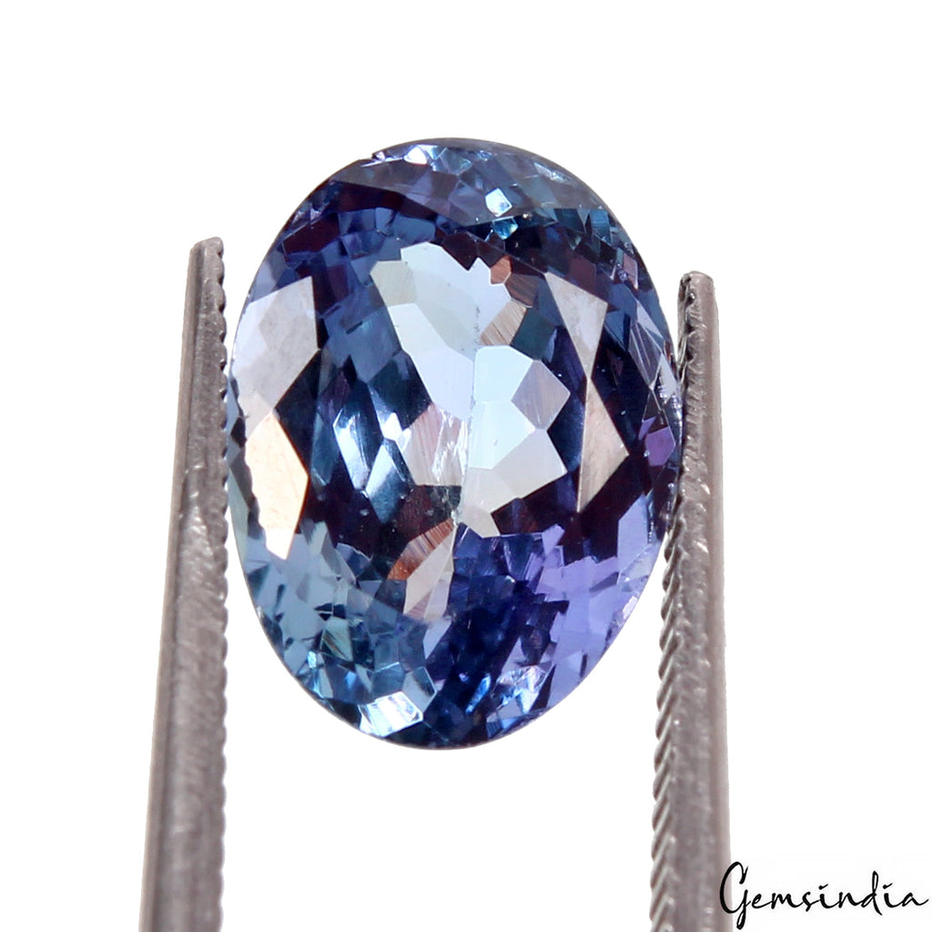 Excellent Tanzanite Oval Shape Blue 11.9x8.5x5.9 mm, 4.45 Cts Loose Gemstone