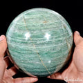 Aventurine Sphere, Green — 6.5 Inch in diameter, 5.7 Kg (28500 Ct), Madagascar
