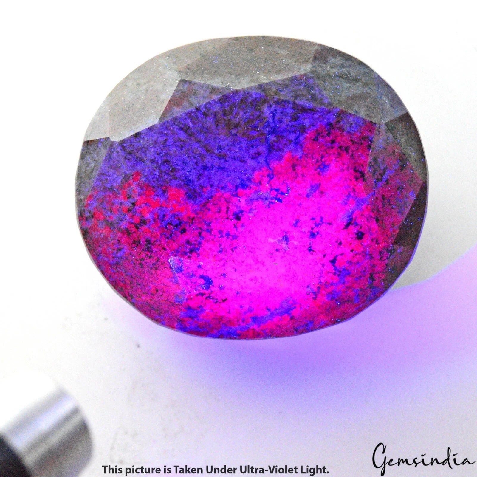 3680 Cts Natural Untreated Bi-Color Ruby Kyanite Oval Earth mined Loose Huge Gem