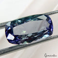 Certified 4.75 Cts Natural Tanzanite Loose Gem Cushion Cut AAA+ Blue Purple VVS