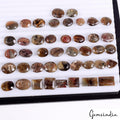 400 Ct/43 Pc Natural Untreated Brown Sapphire Mix Cut Loose Gems Lot For Jewelry