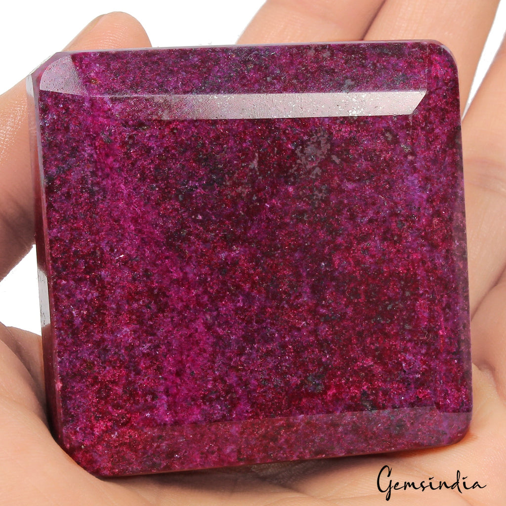 1350 Ct Natural Ruby Huge Size Octagon Cut Earth Mined Gemstone From Madagascar