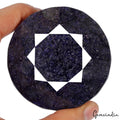 Natural Blue Sapphire Round Cut Faceted Earth Mined Huge Size 2150 Ct Gemstone