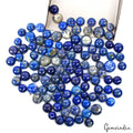Lapis Lazuli AAA Quality 107 Pcs 8-11MM Round Cabochon Natural Gemstone 420 Cts