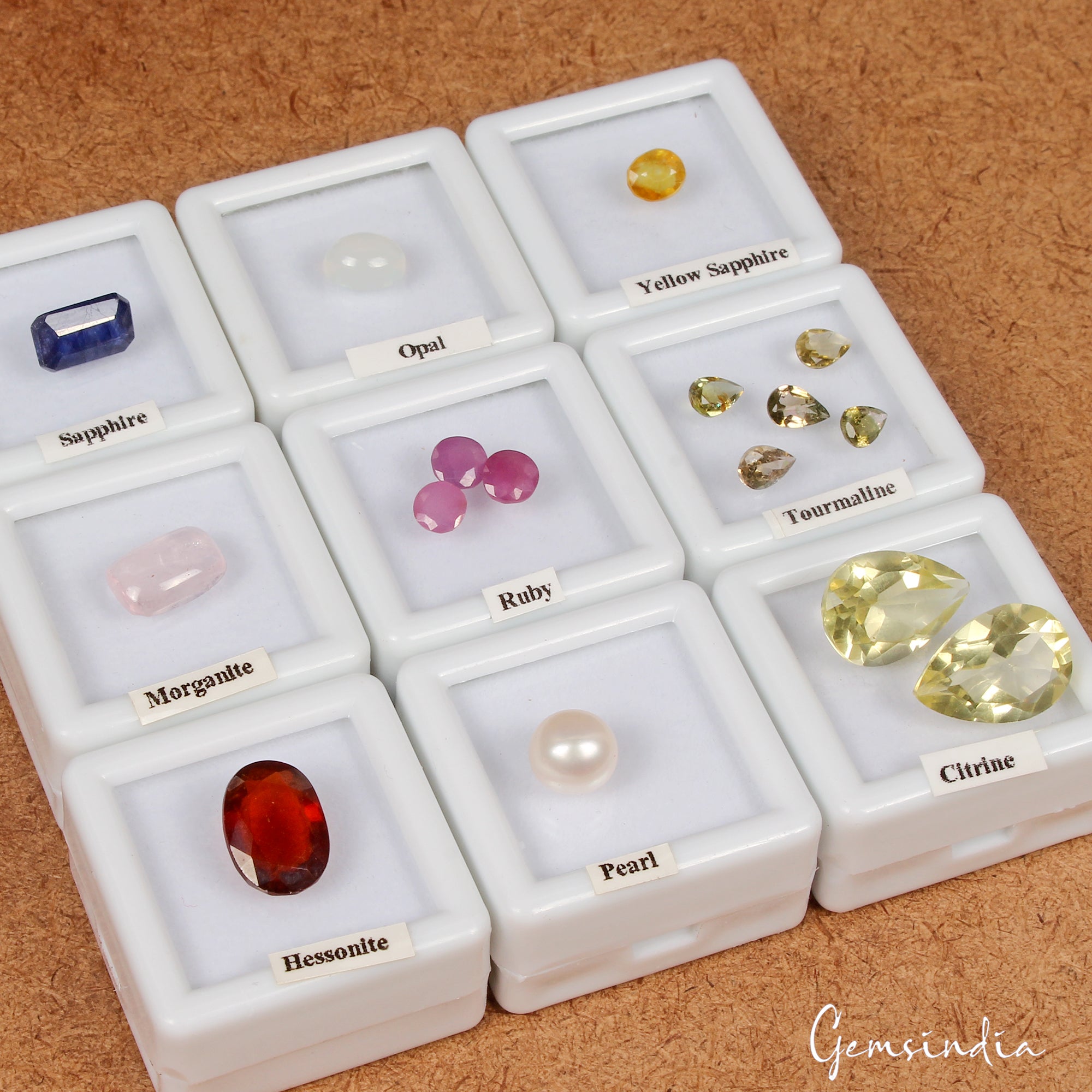 MIX LOT LOOSE FACETED NATURAL GEMSTONES MIXED GEMS WHOLESALE LOOSE GEM 30+CT