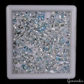 29.10Ct/190Pcs Natural Untreated Blue Aquamarine 3-6mm Pear Cut Gems For Jewelry