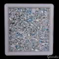 Aquamarine Lot, Loose Gemstone, Untreated, Blue — 190 Pieces, 3mm to 6mm, 29.10 Ct, Brazil