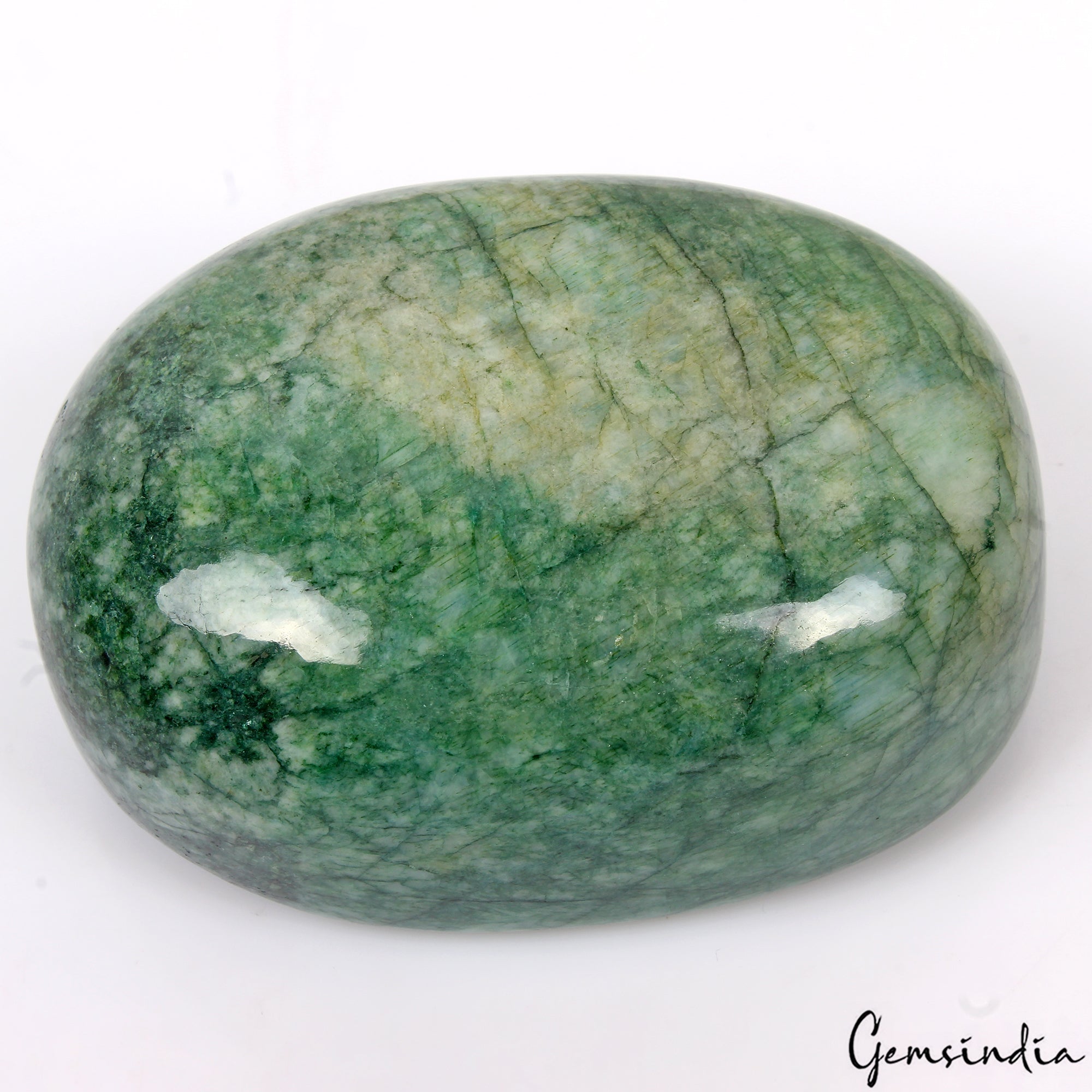 2800 Cts Natural Green Emerald Oval Cabochon Loose Earth mined Gemstone, Brazil