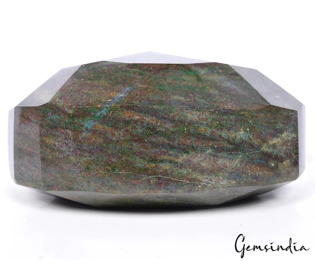 16.55 Kilo Natural Ruby Fuchsite Huge Oval Museum Size Untreated Rare Gemstone