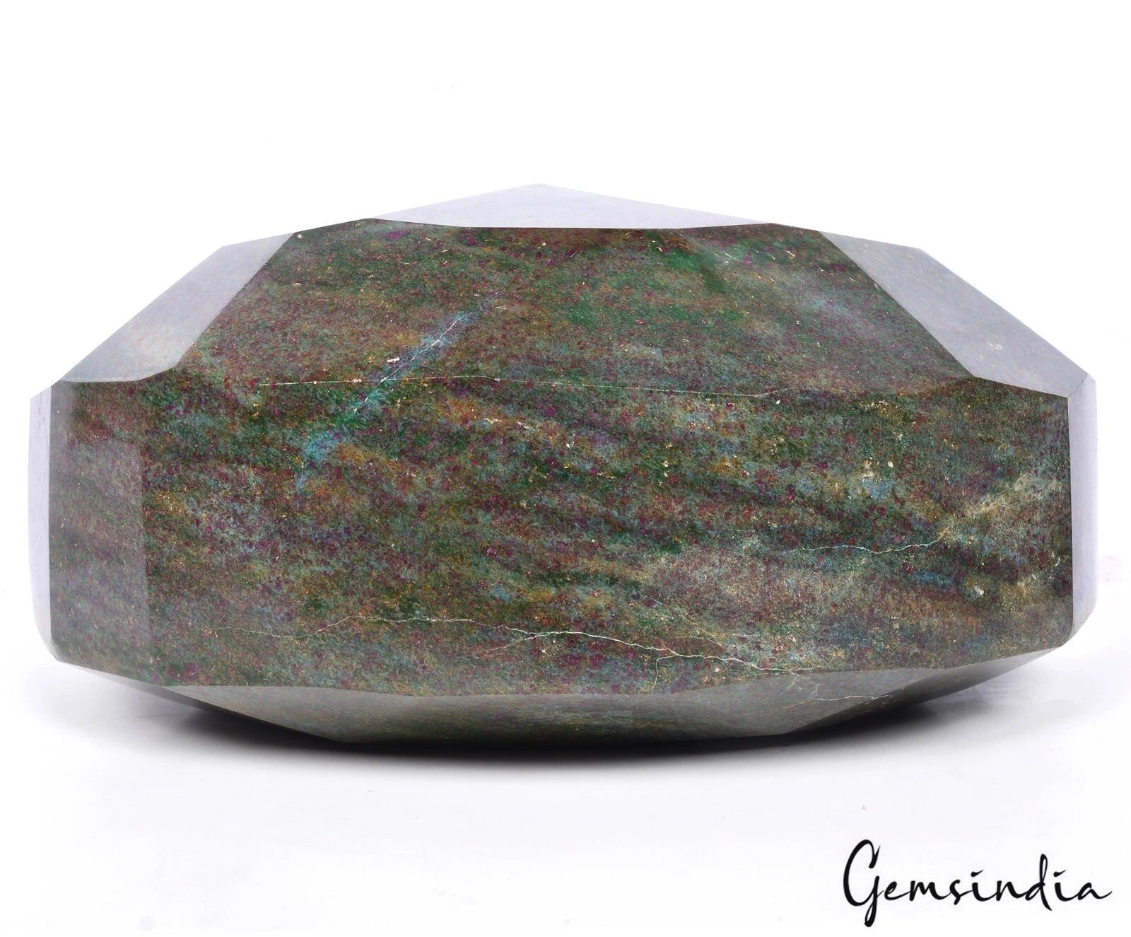 16.55 Kilo Natural Ruby Fuchsite Huge Oval Museum Size Untreated Rare Gemstone