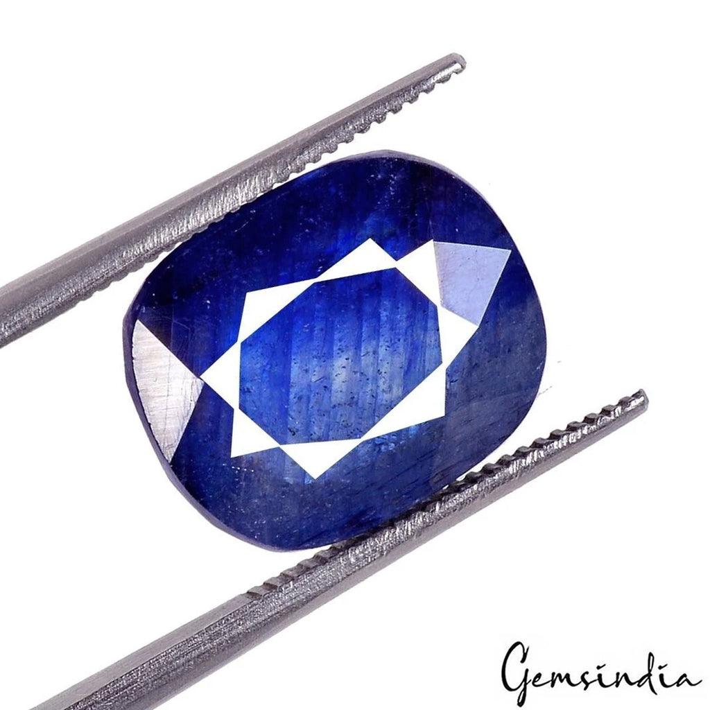 Ceylon Sapphire Loose Gemstone, Blue — 13x11x7mm, 11.30 Ct, Sri Lanka