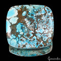 320 Cts Natural Blue Spiderweb USA Arizona Turquoise Cushion Cab Loose Huge Gem