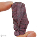 Ruby Rough Specimen, Red — 55x26x12mm, 109.60 Ct, Madagascar