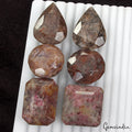 670 Cts Natural Ruby in Crystal Matrix Untreated Mix Cut Loose Earth Mined Gems