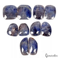 Blue Sapphire Lot, Loose Gemstone, Untreated — 10 Pieces, 18mm to 24mm, 174.00 Ct