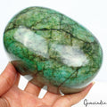 Certified 4900 Ct Natural Green Emerald Oval Cabochon Loose Earth mined Gemstone