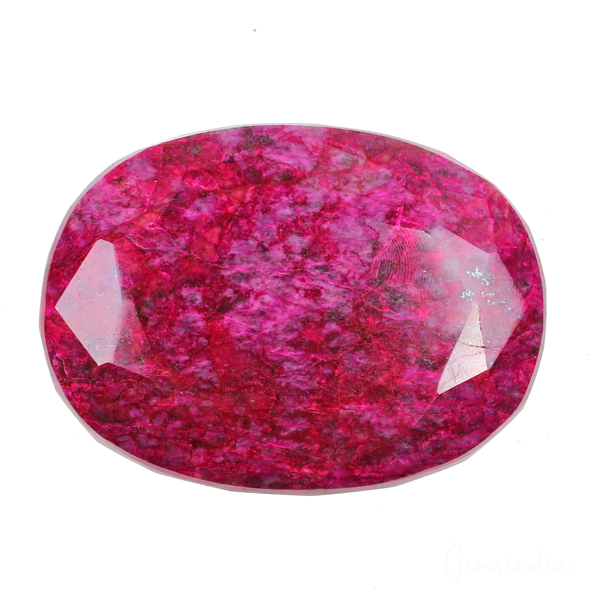 1500 Ct Natural Red Ruby Oval Faceted Earth Mined Loose Gemstone From Madagascar