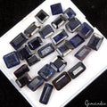 96.80 Ct/27 Pcs Natural Blue Sapphire Mixed Cut 6-12mm Loose Wholesal