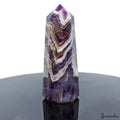 Natural Amethyst Crystal Tower – 270g Polished Healing Point Wand, 4.5*1.6" Size