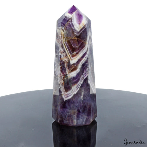 Amethyst Carving — 4.5x1.6 Inches, 0.270 Kg (1350 Ct)