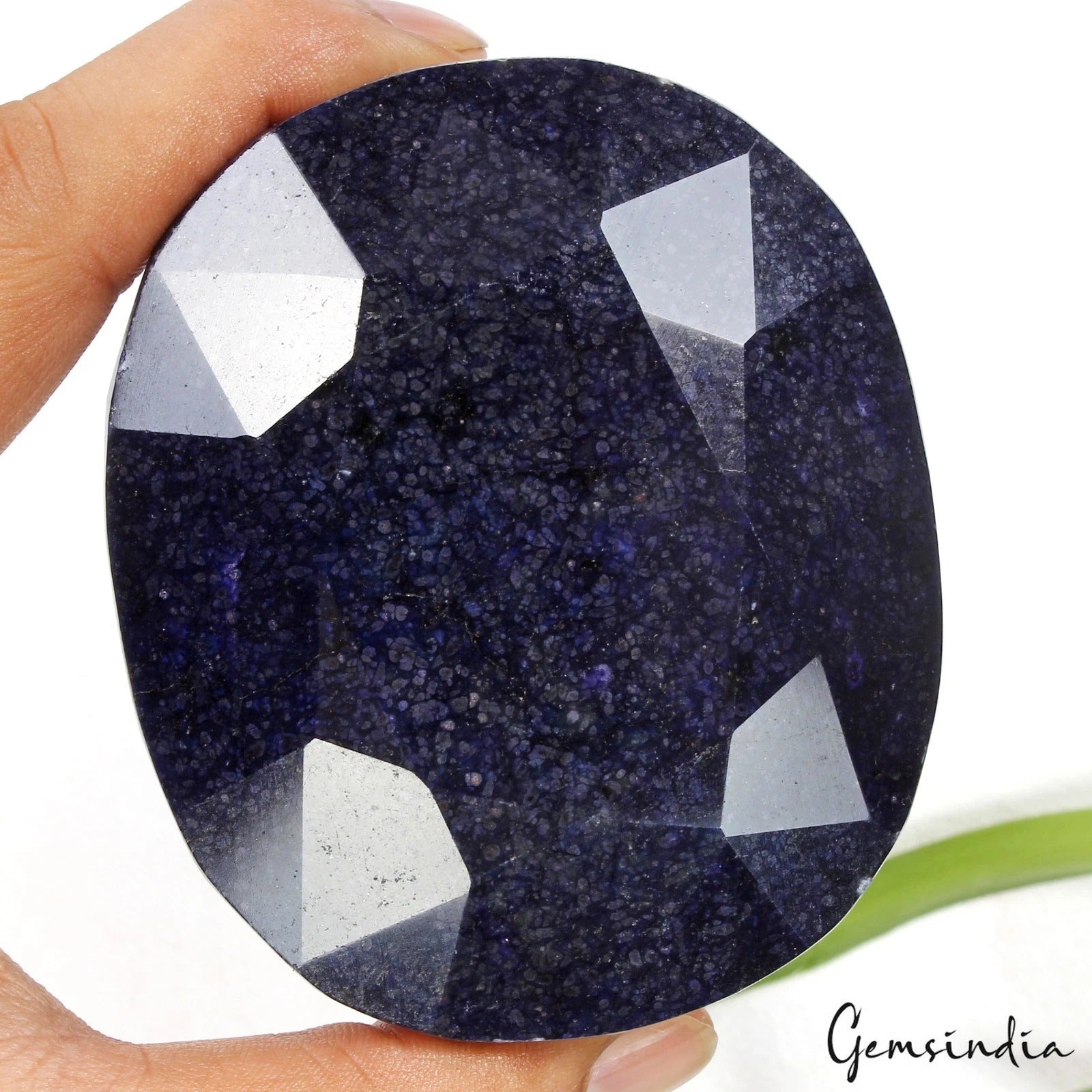 Large 3060 Ct Natural Blue Sapphire Oval Cut Faceted Earth Mined Huge Size Gems