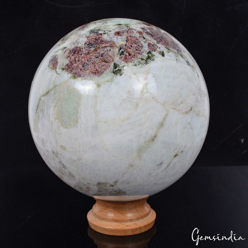 Amazonite Sphere, White — 5 Inch in diameter, 2.85 Kg (14230 Ct), Madagascar