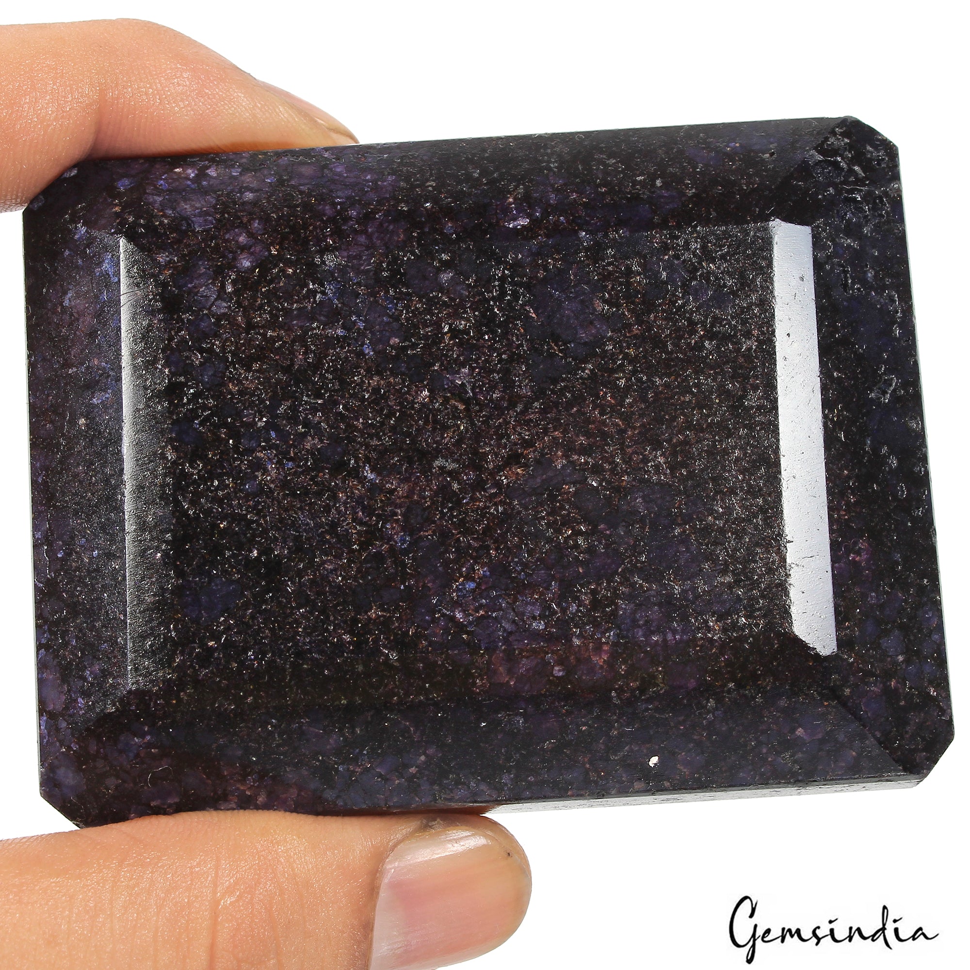 Large 2300 Ct Natural Blue Octagon Cut Sapphire Faceted Earth Mined Loose Gems