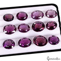 Amethyst Lot, Loose Gemstone, Untreated, Purple — 12 Pieces, 14mm to 18mm, 121.70 Ct, Brazil