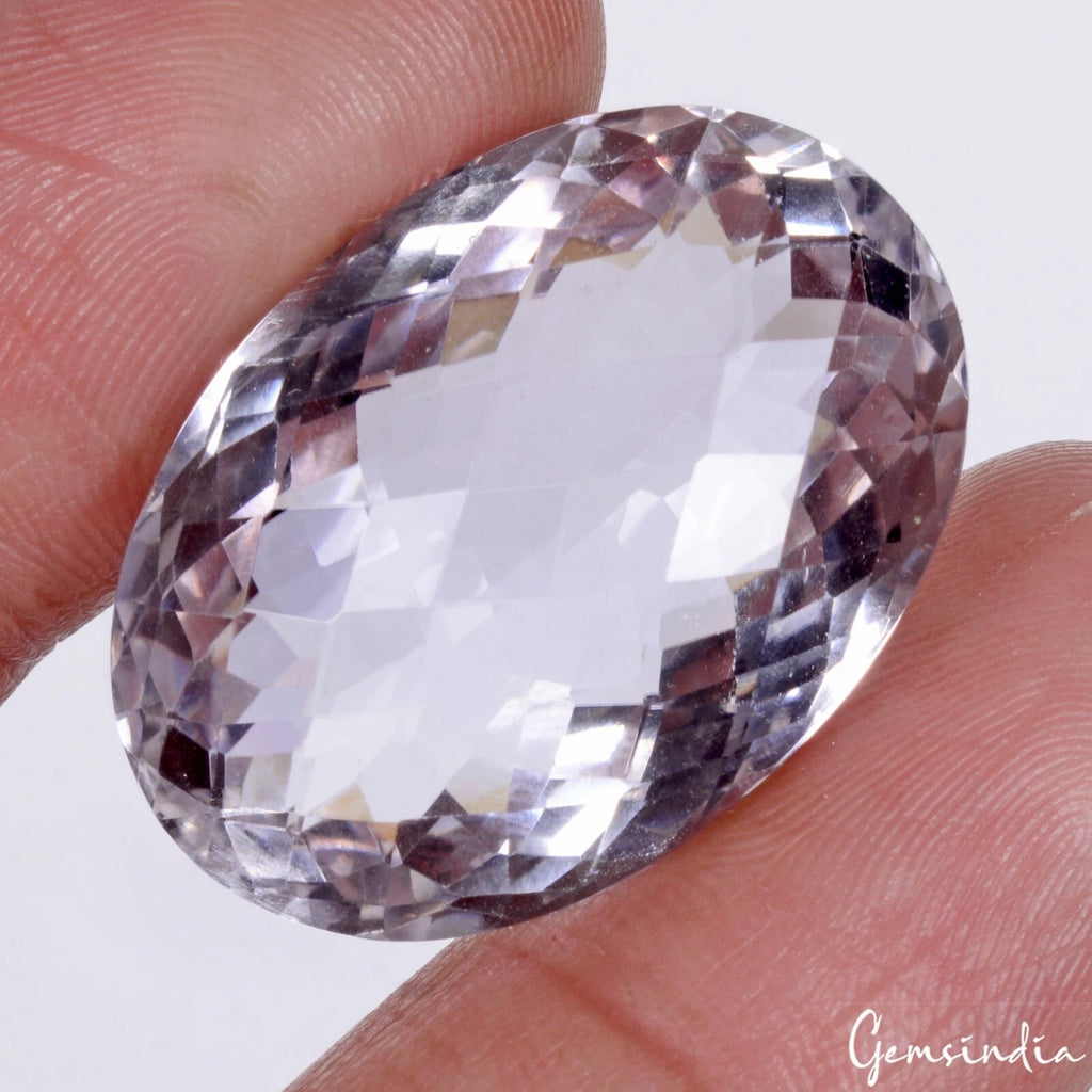 Amethyst Loose Gemstone, Untreated — 27x19x13 mm, 41.40 Ct