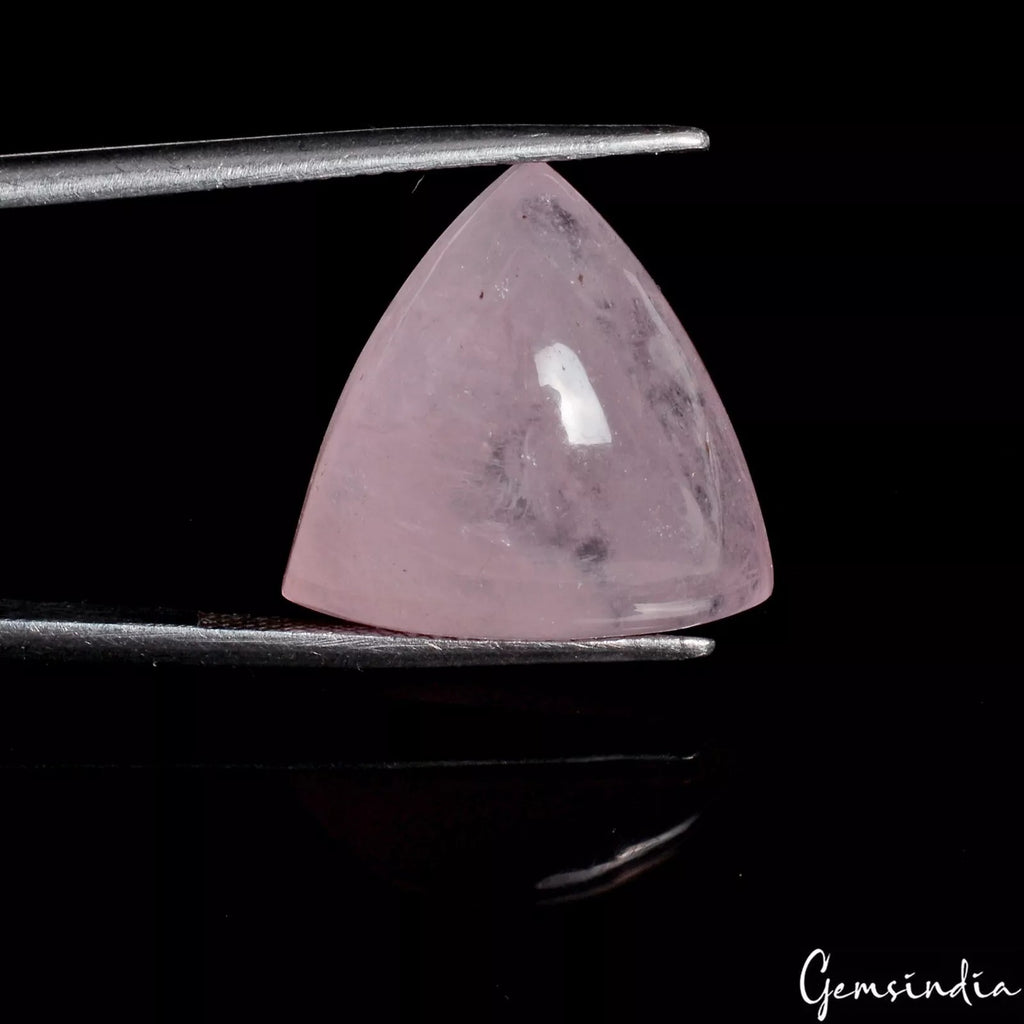 Morganite Cabochon, Pink — 16x8 mm, 15.30 Ct, Brazil