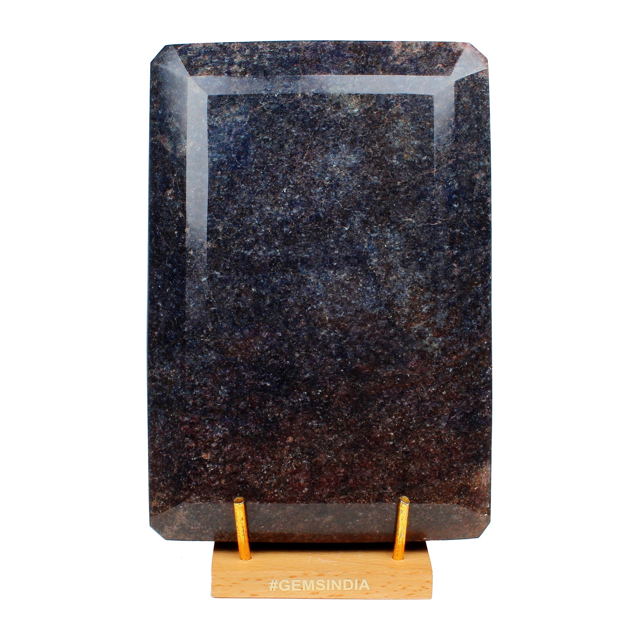 3.8 Kilo Natural Blue Sapphire Octagon Cut Earth mined Huge Museum Size Gemstone