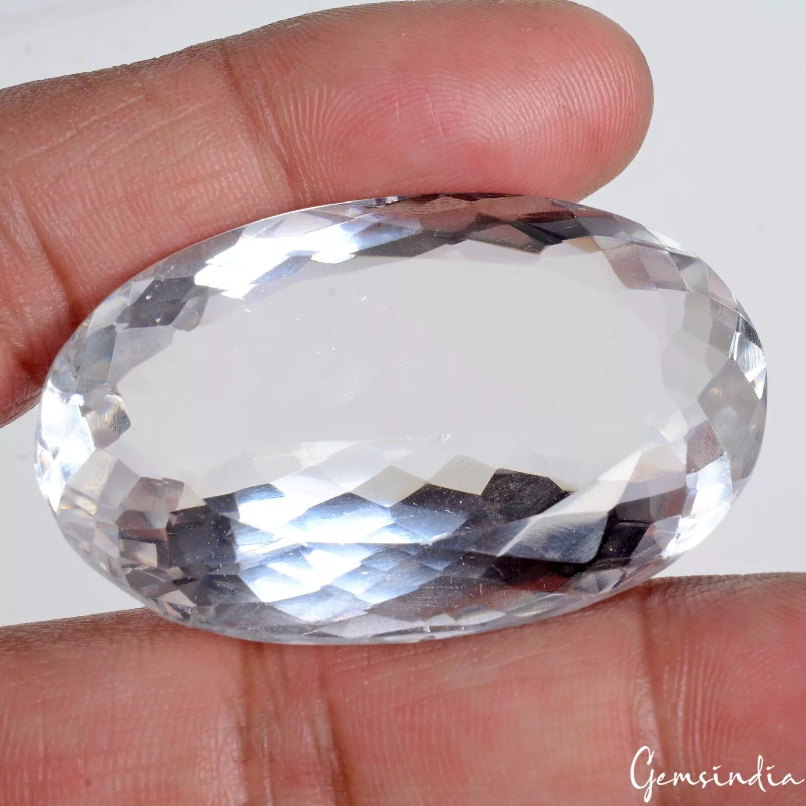 151.60 Cts Natural White Quartz Oval Cut Loose Sparkling Jewelry Kind Gemstone