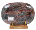 Rare 1.8 Kilo Large Natural Blue Kyanite with Ruby Faceted Oval Loose Gemstone G