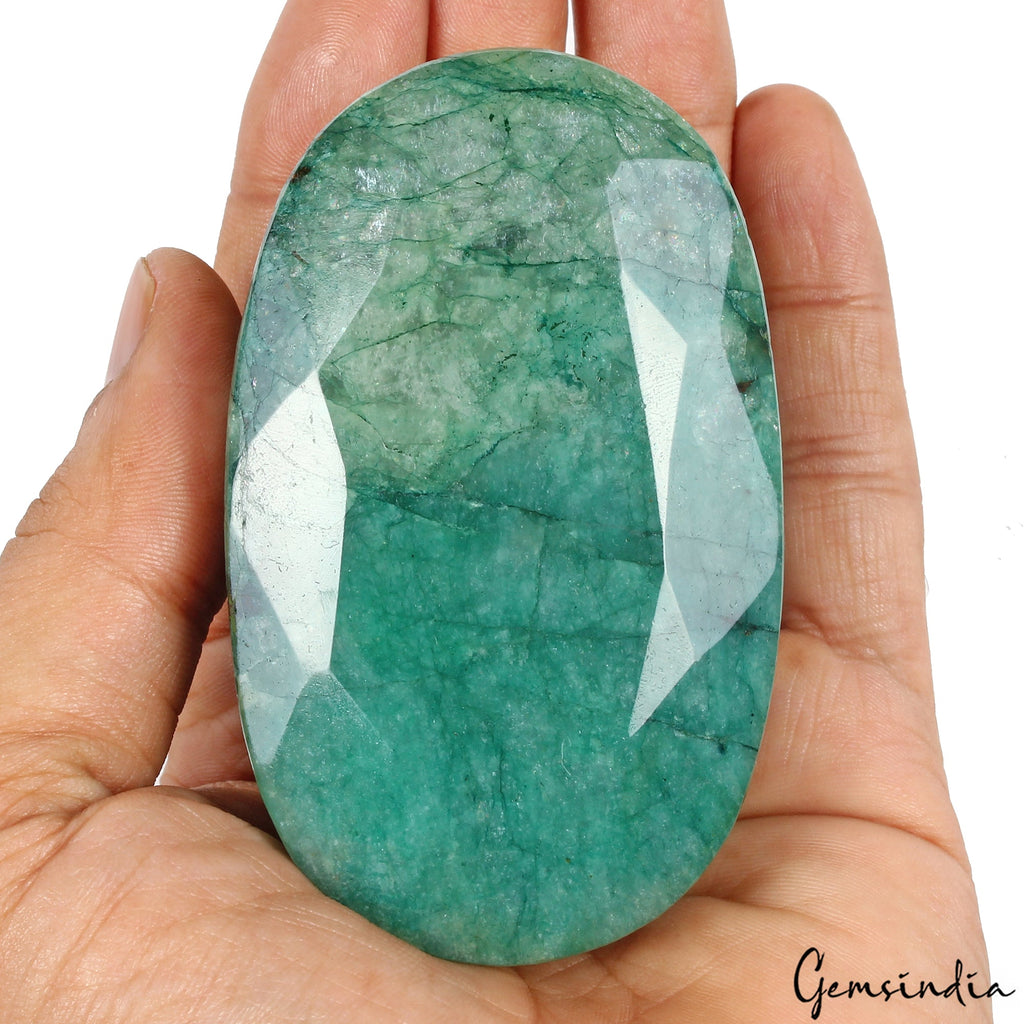 1620 Cts Natural Brazilian Blue Green Emerald w Silver Shine Oval Huge Loose Gem