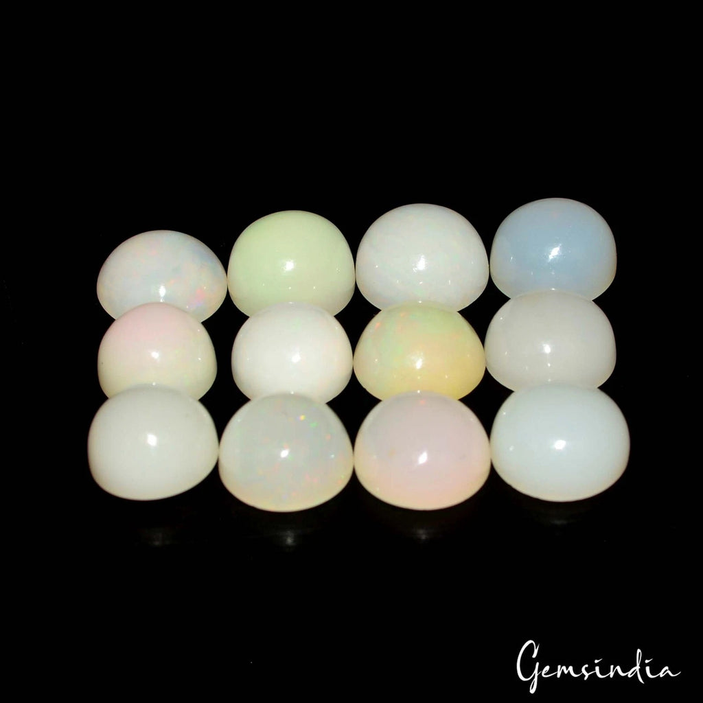 Opal Loose Gemstone, Untreated — 7mm to 9mm, 24.20 Ct, Australia