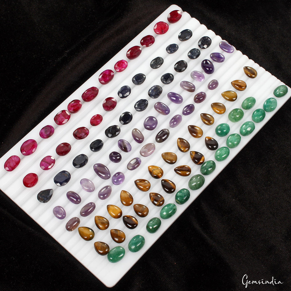 500 Ct Natural Multicolor Multi Gemstone Mix Lot Loose Gems For Making Jewelry
