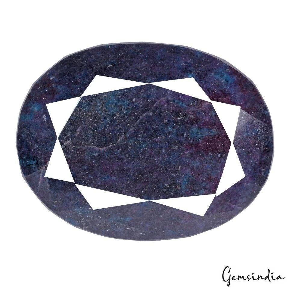 Ruby Kyanite Loose Gemstone, Untreated — 69 x 53 x 34mm, 1640 Ct, Madagascar